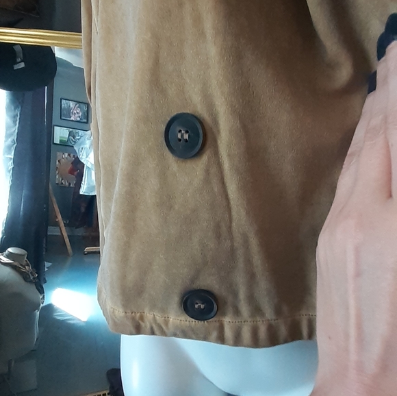 NWT Zara Faux Suede Cropped Jacket - Picture 6 of 16